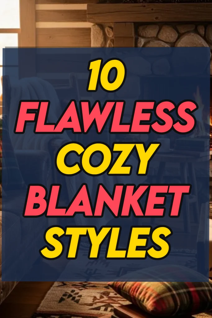 10 Soft cozy blanket styles