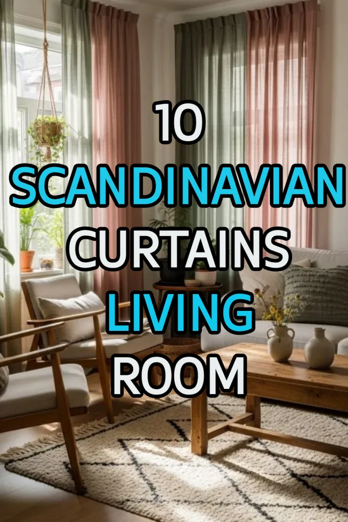 10 Trendy Curtains Living Room