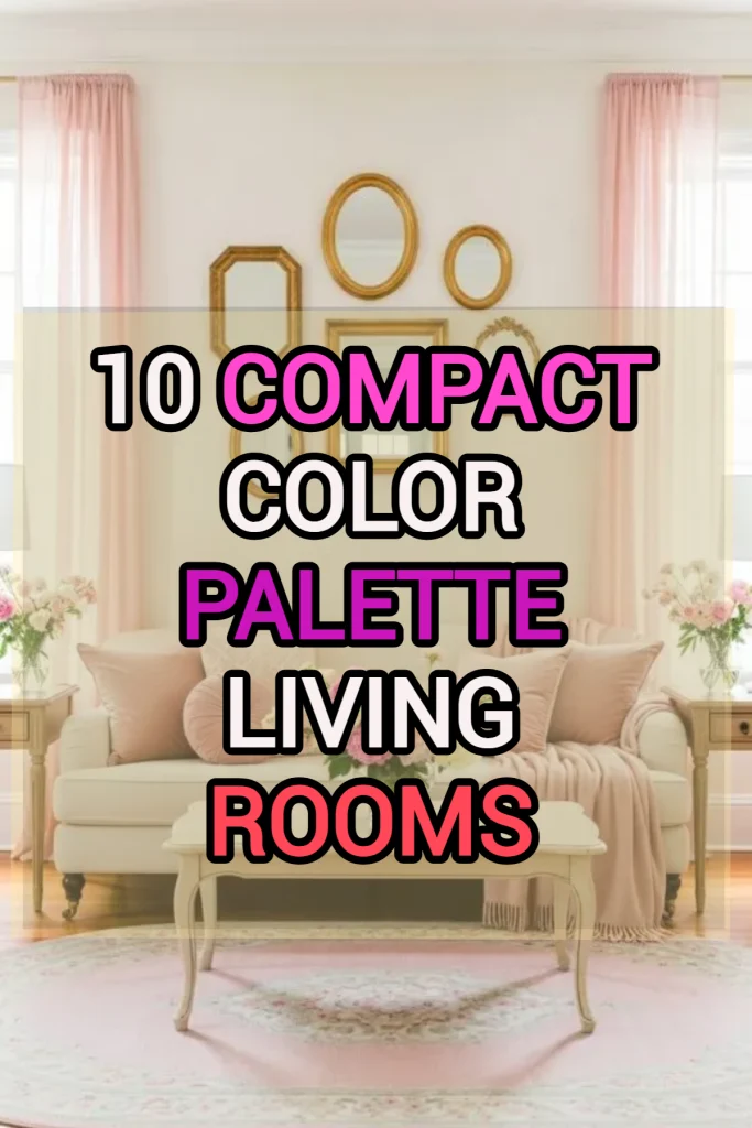 10 Soft color palette living rooms