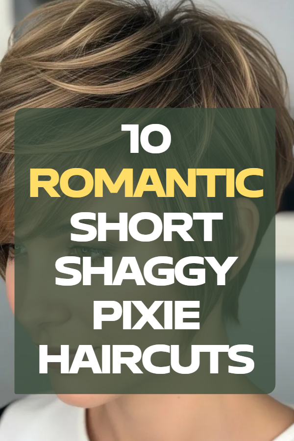 10 Short Shaggy Pixie Haircuts